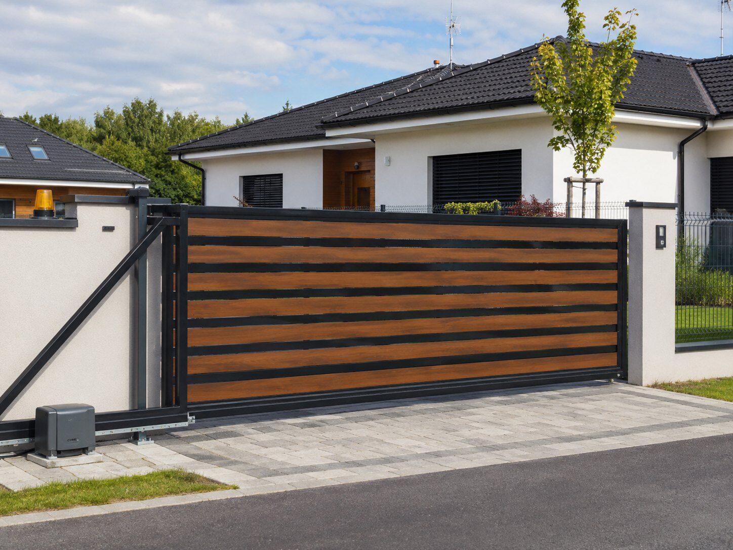 Vrata s pohonem v různých situacích
